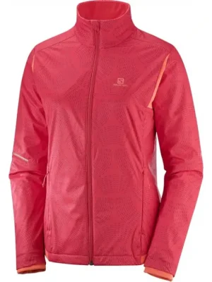 Omezená Nabídka Dámská bunda Salomon Agile Warm W 18/19, Hibiscus