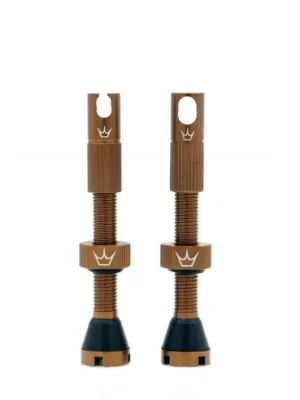 Bezdušové ventilky Peaty's X Chris King Tubeless Valves MK.II, 42mm Bourbon Odeslání Ihned