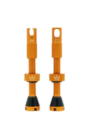 Cenově Výhodný Bezdušové ventilky Peaty's X Chris King Tubeless Valves MK.II, 42mm Mango