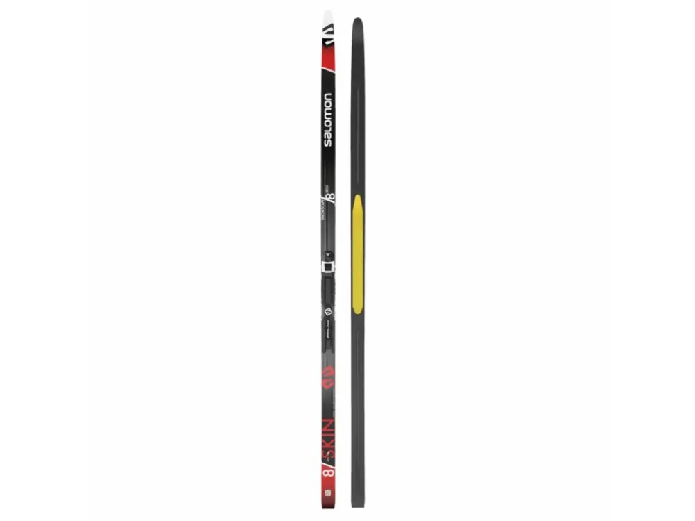 SET Salomon Snowscape 8 Skin + vázání Prolink Auto 21/22 Vysoce Kvalitní