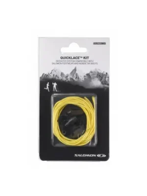 Vysoce Kvalitní Tkaničky Salomon Quicklace kit, Žlutá