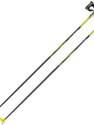 Sleva Běžecké hole Leki CC 450, Yellow / Black / White