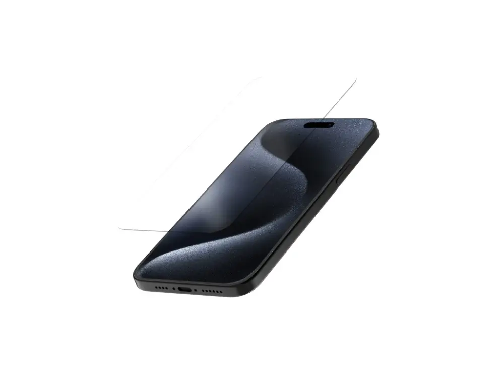 Cenově Výhodný Quad Lock Screen protector pro iPhone 15 Plus / 15 Pro Max Tvrzené ochranné sklo