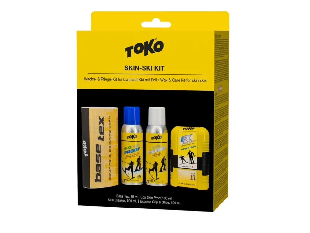 Dokud Zásoby Vydrží Sada pro údržbu Skin pásů TOKO Skin Ski kit
