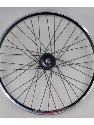 Zapletené přední kolo 559(26") Shimano dynamo náboj ráfek Dragon Originální