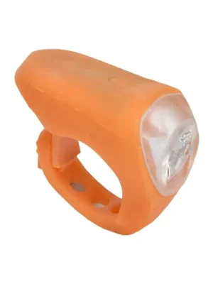 Rychlé Dodání světlo přední PROFIL JY-378M silicon USB oranžové