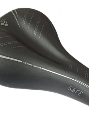 Novinka sedlo DDK D223NE Safe s elastomerem černé