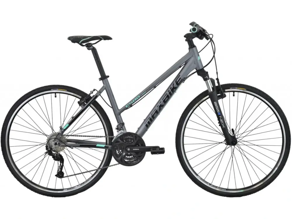 Krosové kolo Maxbike ARAS LADY 28" 2023 - šedá Nejlepší Volba
