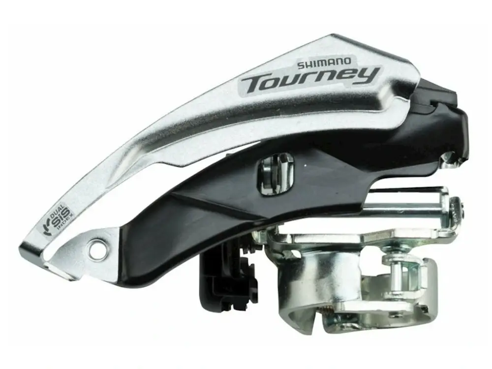 přesmykač FD-TY510TSM6, O 28,6-34,9 mm SHIMANO Top Swing, Dual pull 48 zubů, pro 6/7speed, Cenová Bomba