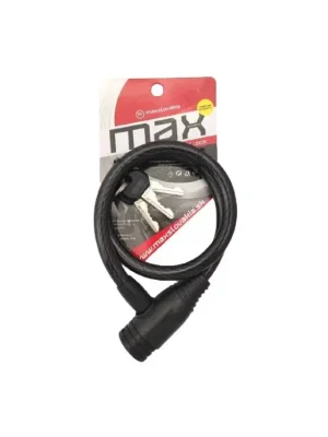 Objednat Nyní Zámek lankový Max TY 457 12x650 mm, 3 klíče, otočná krytka