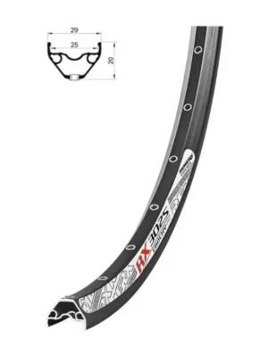Nejlepší Volba ráfek 27,5'' 584x25 Rocky Disk 32 děr černý