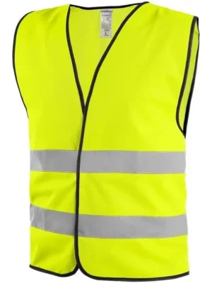 Reflexní vesta GUSTAV žlutá fluo Poslední Šance