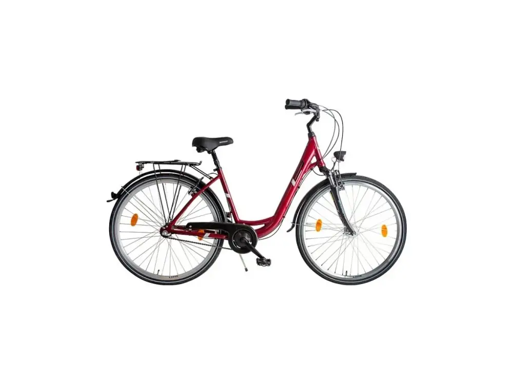 Cenový Hit Městské kolo BBF Collection Line dámské 3rychl 28" červené