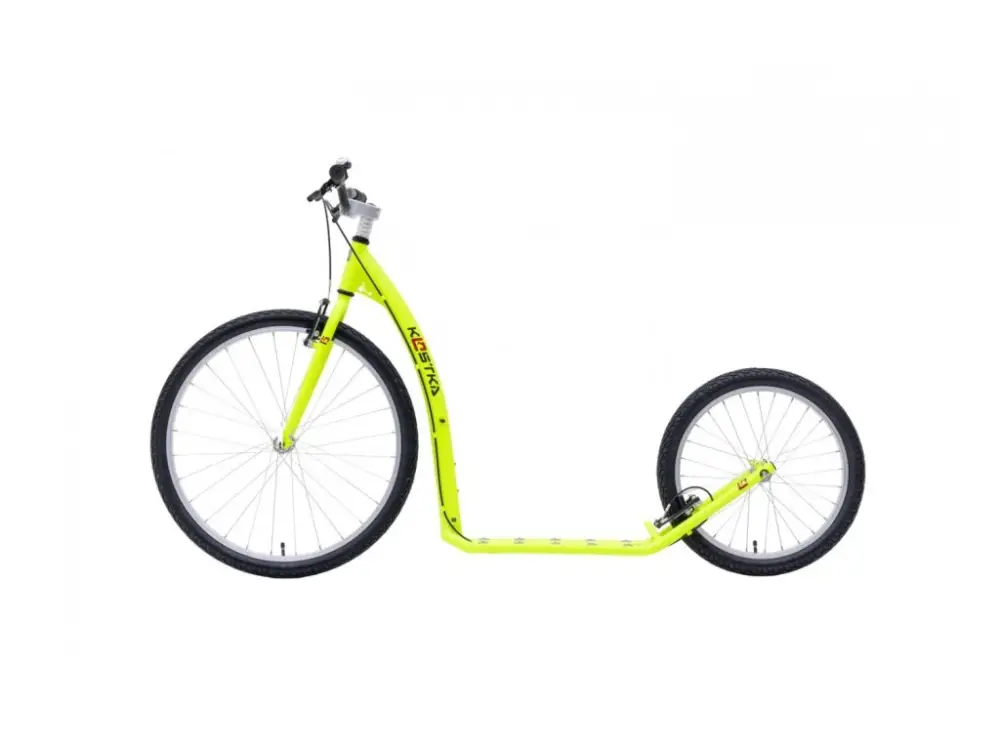 Pouze Dnes Koloběžka KOSTKA TOUR FUN (G6) Barva NEON Lemon