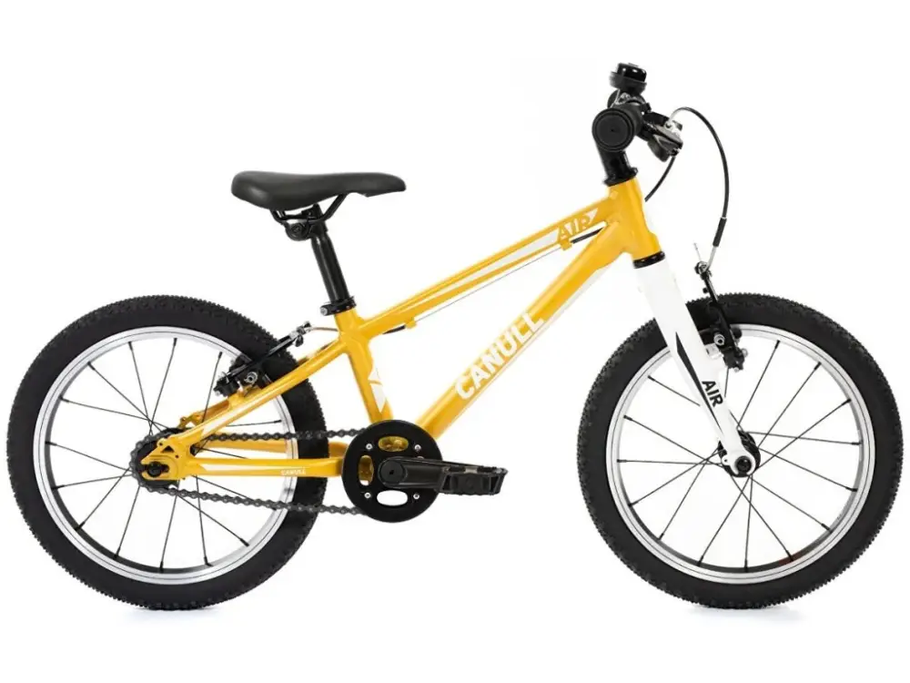Aktuální Dětské kolo CANULL Air 16" - žlutá
