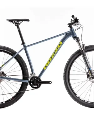 Horské kolo ROZZO BASE 80 29" 2026 - ocelově modrá/fosf Časově Omezené