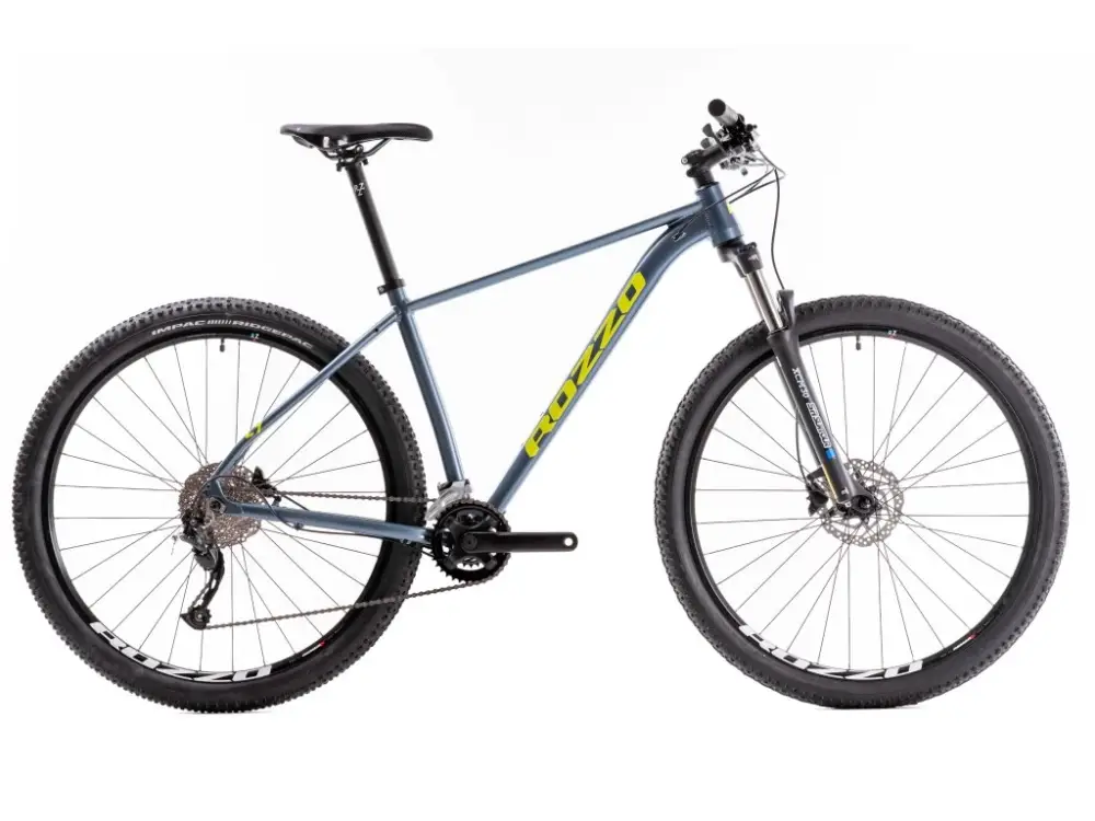 Horské kolo ROZZO BASE 80 29" 2026 - ocelově modrá/fosf Časově Omezené