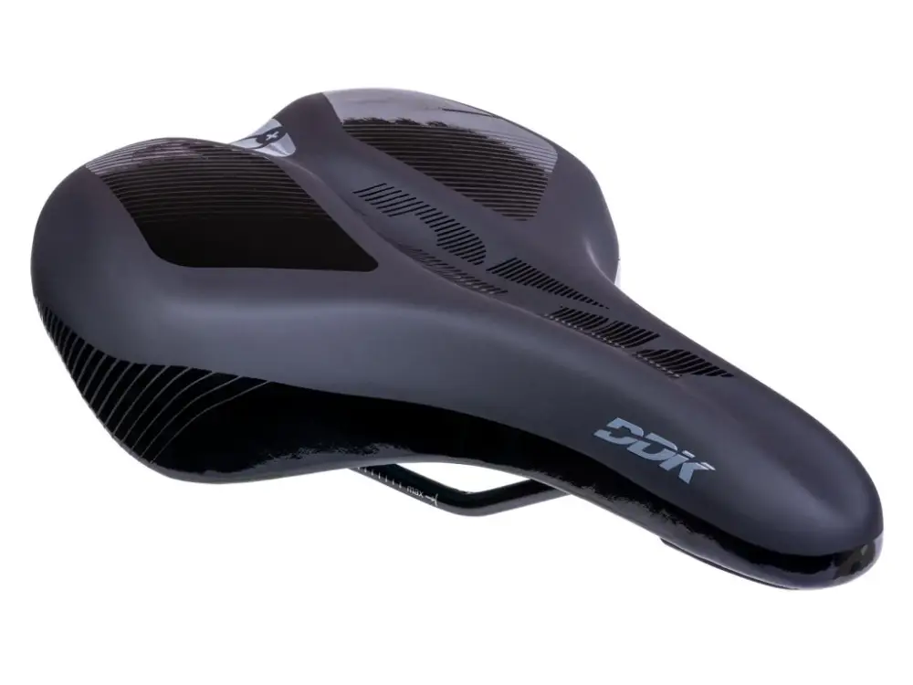 sedlo DDK DD123MF XL- elastogel černo-šedé Zlevněný