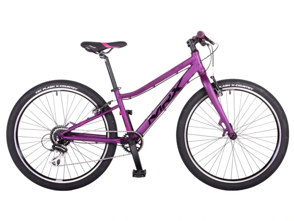 Jen Po Omezenou Doba MRX SILENE FACE 26" - SHIMANO ALTUS/ACERA 1x8 V-brake, matně fialový
