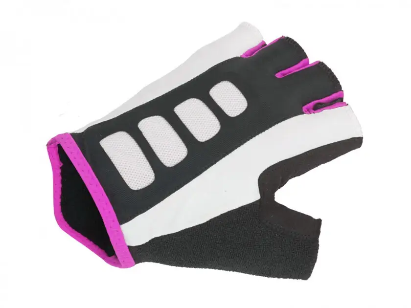 AUTHOR Rukavice Lady Sport Gel X6 k/p (bílá/růžová/černá) Novinka