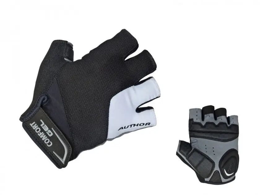 AUTHOR Rukavice Men Comfort Gel X6 k/p (bílá/černá) Nakupujte Hned