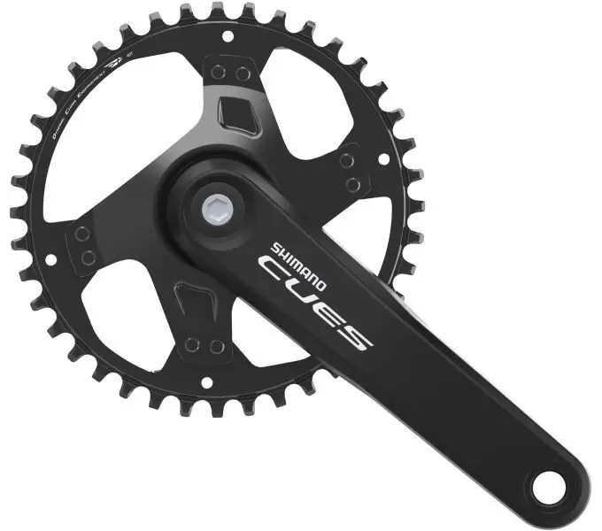 kliky Shimano CUES FC-U4000 1x9/10/11 40z 170mm černé original balení Dokud Zásoby Vydrží