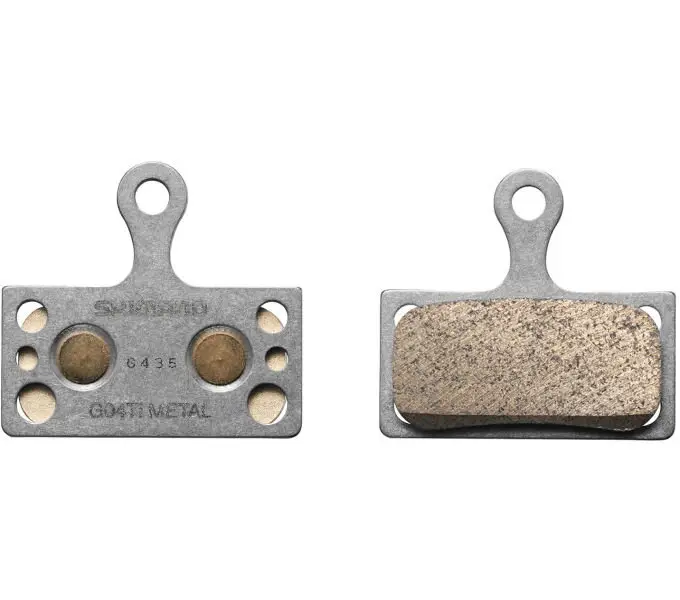 Ověřený brzdové destičky Shimano G04S-Ti kovové original balení