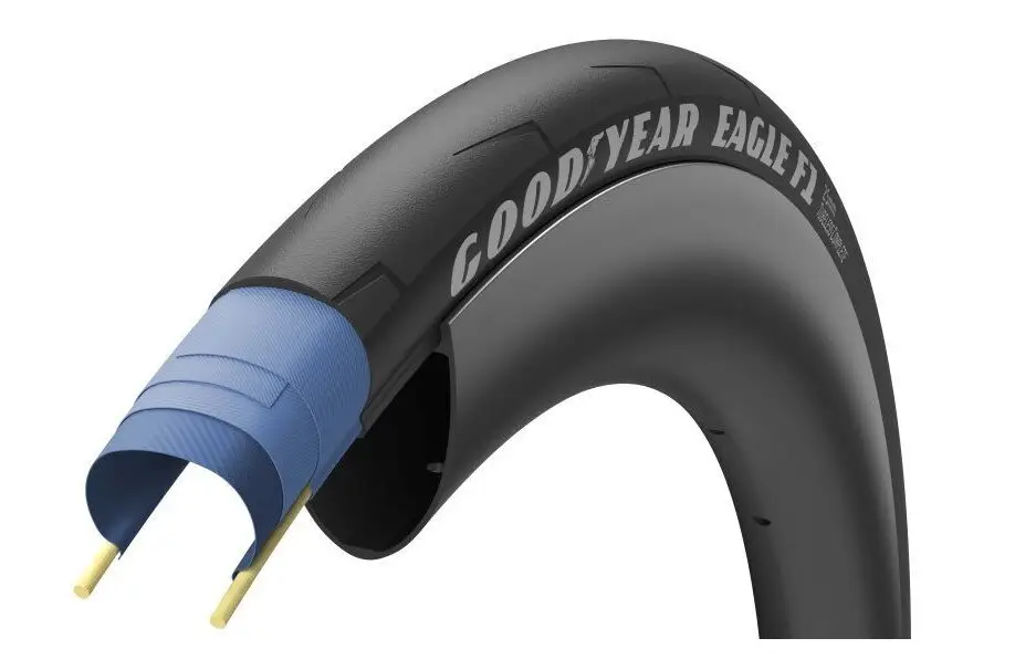 Bezpečná Platba plášť 622 silniční GOODYEAR EAGLE F1 700x25c kevlar tubeless ready