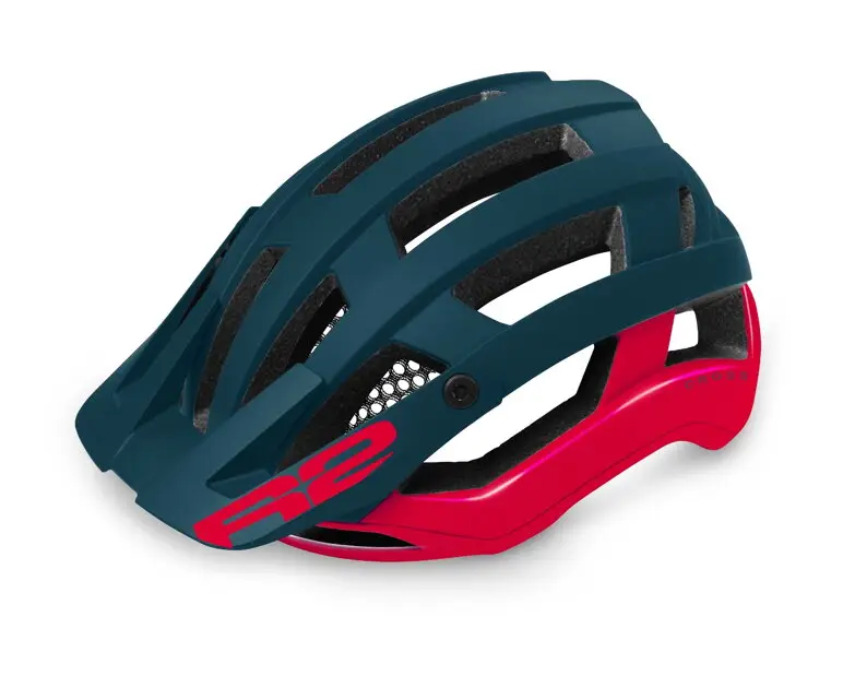Finální Výprodej Přilba R2 CROSSzelená, červenáL: 58-62 cm