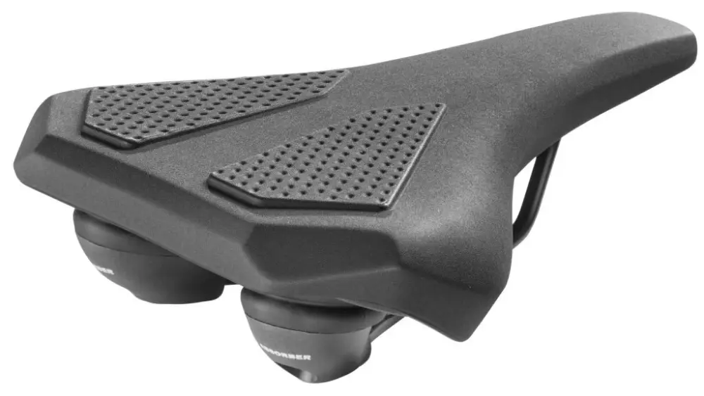 Originální sedlo MONTE GRAPPA CORVETA BMG-S011/PLUS, Elastomer černé