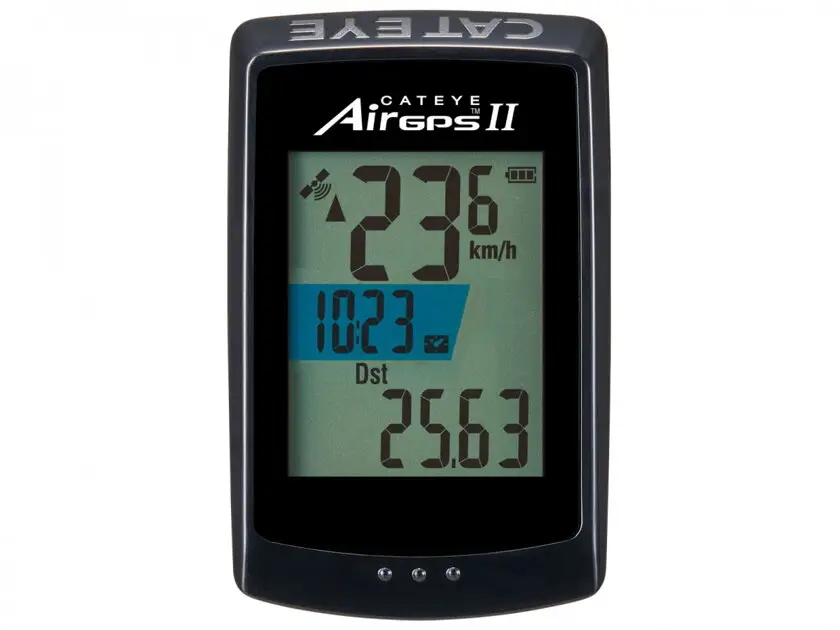 CATEYE Cyklopočítač CAT AirGPS II (GPS100N) (černá) Ihned K Objednání