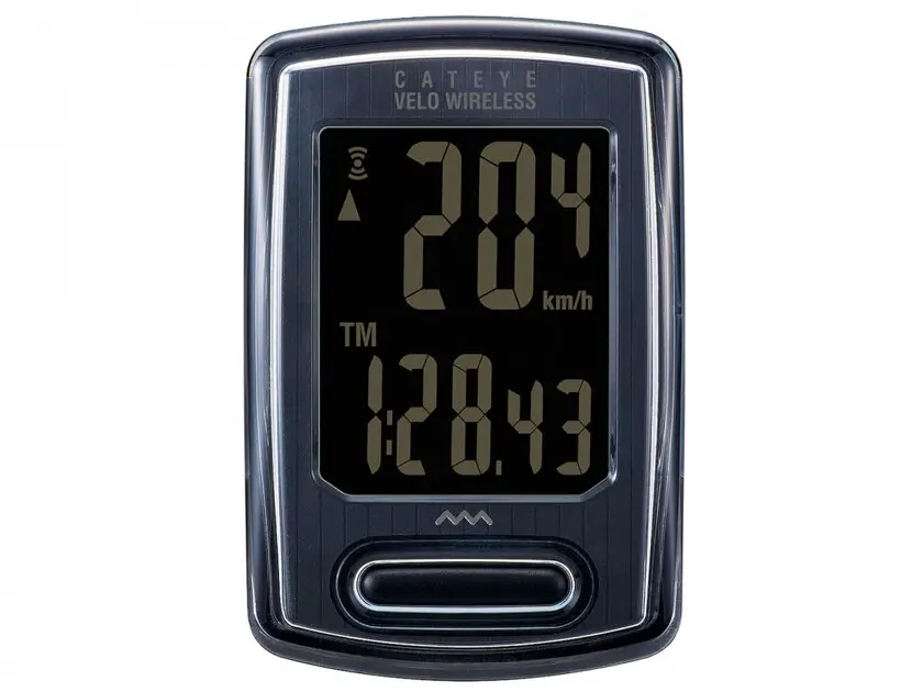 cc CATEYE Cyklopočítač CAT Velo Wireless (VT230W)(černá-stealth) Autentický