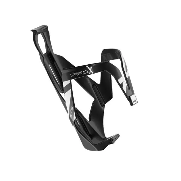 Vrácení Zdarma košík ELITE Custom Race X lesklý černo-bílý
