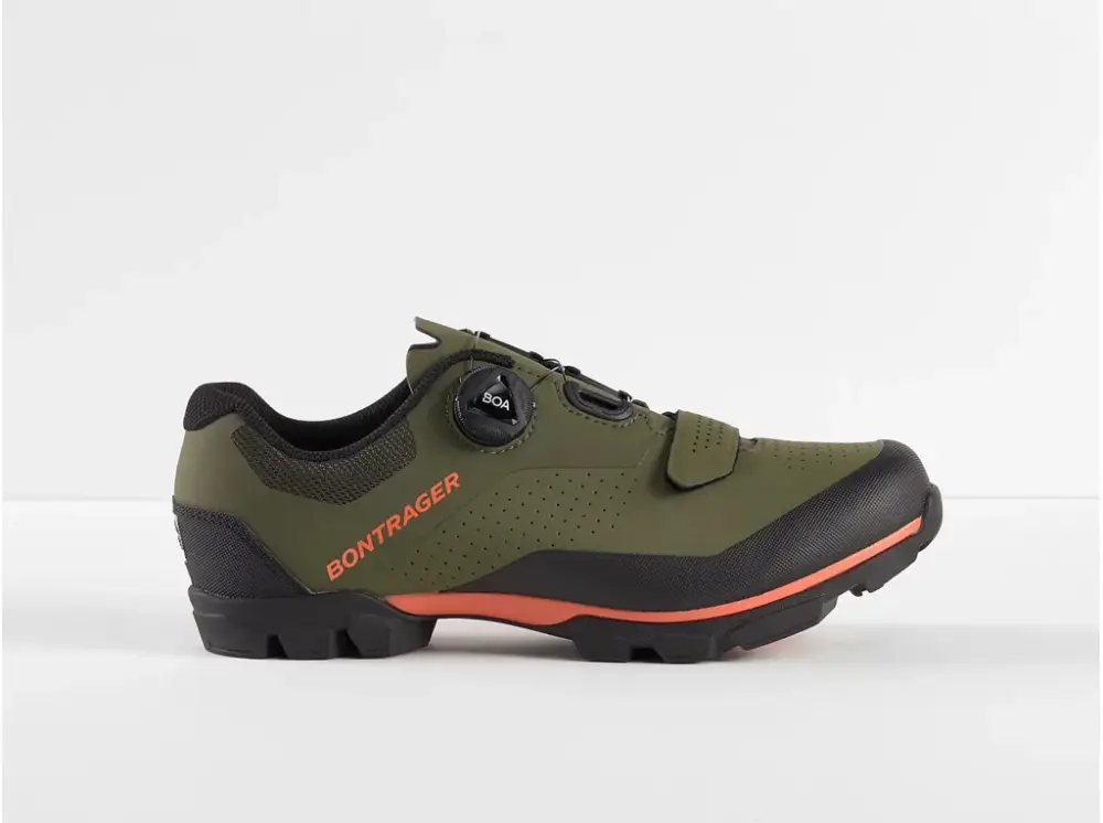 Nízká Cena Boty BONTRAGER Foray MTB olive orange