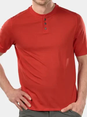Triko Bontrager Adventure Hanley wool red Jen Po Omezenou Doba