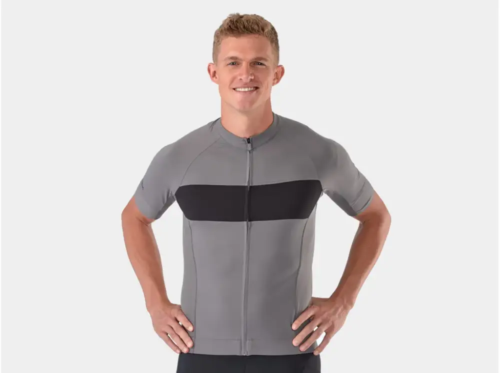 Sezónní Sleva Dres TREK Circuit LTD krátký rukáv Grey/Black