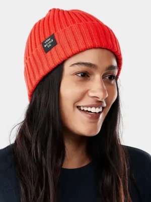 Rychlé Dodání Čepice Trek Label Fisherman Beanie red