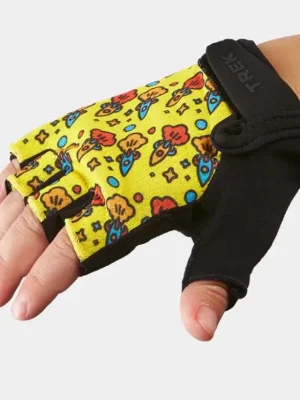 Cenově Výhodný Rukavice TREK Evoke Unisex dětské Yellow