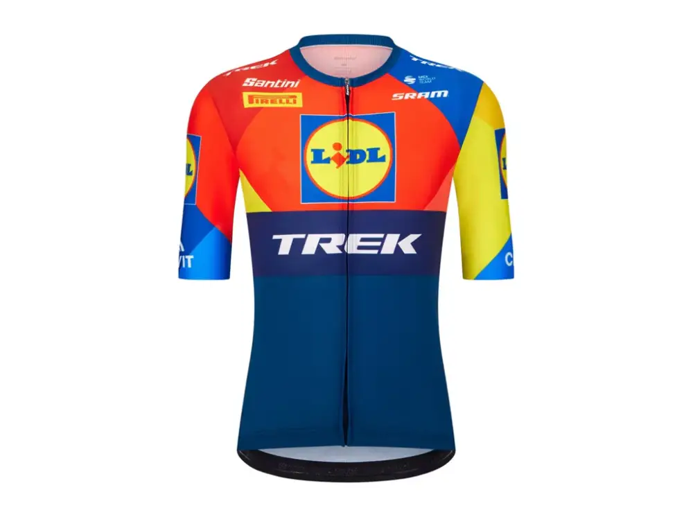 Jen Po Omezenou Doba TREK Replika závodního dresu Lidl-Trek od Santini